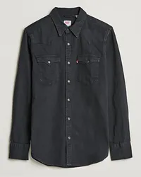 Levi's Barstow Western Standard Shirt Marble Black Schwarz