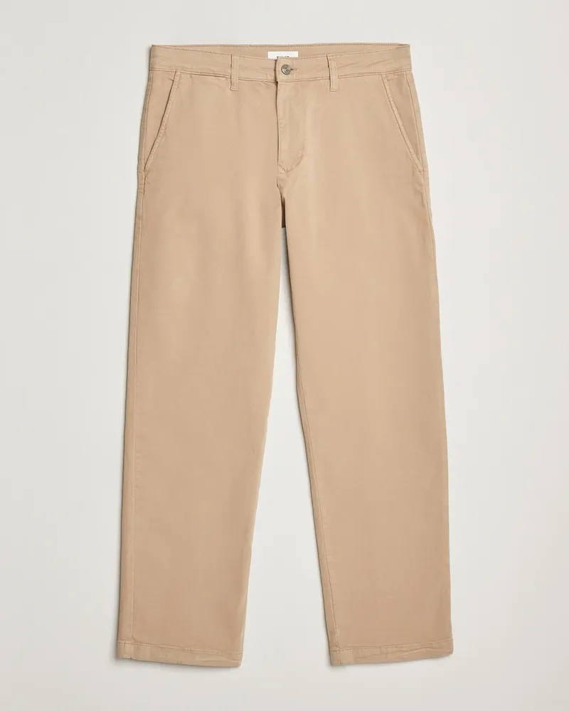 NN 07 Aden Regular Fit Chinos Khaki Beige Beige