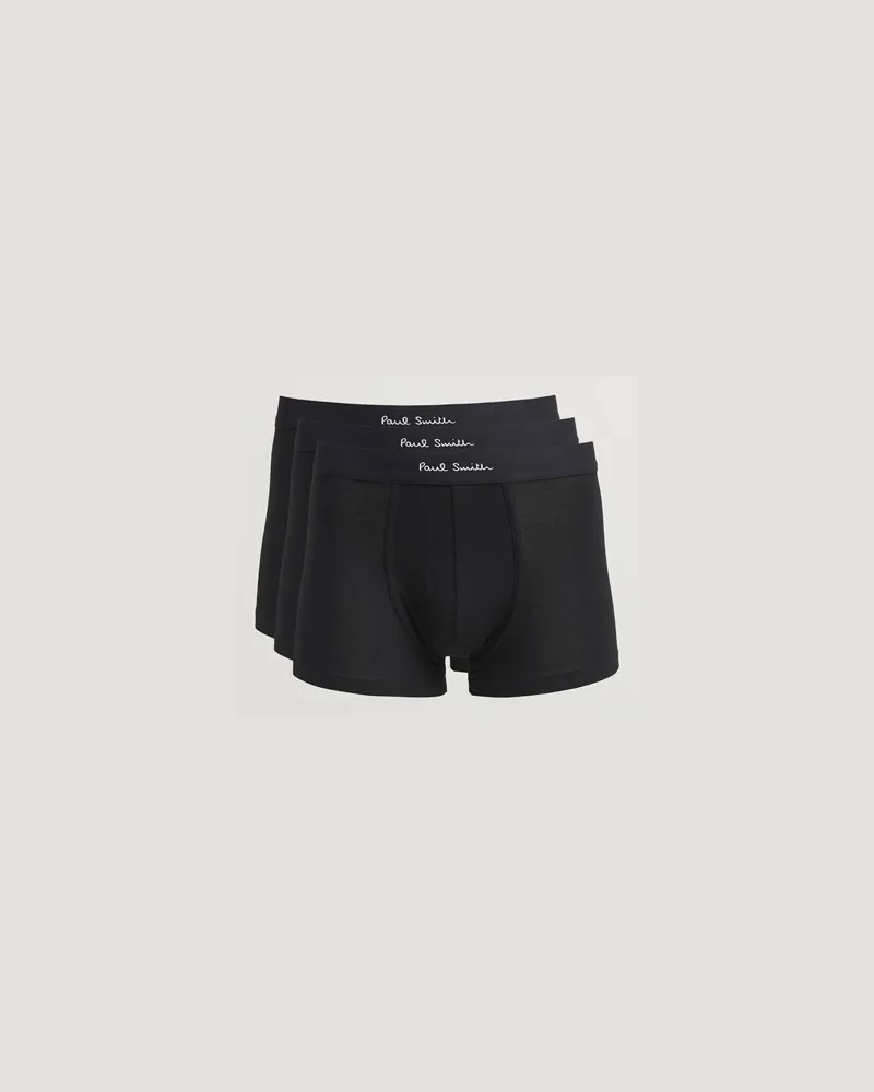 Paul Smith 3-Pack Trunk Black Schwarz