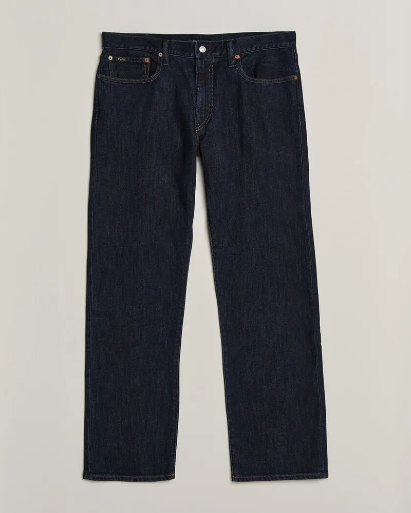 Ralph Lauren Straight Fit Brushed Denim Jeans Westmorely Blau