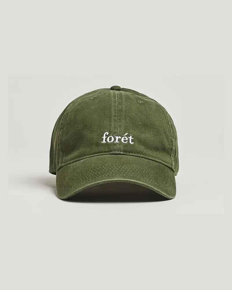 forét Hawk Washed Cap Army Grün