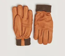 Tore Deerskin Primaloft Lined Glove Cognac