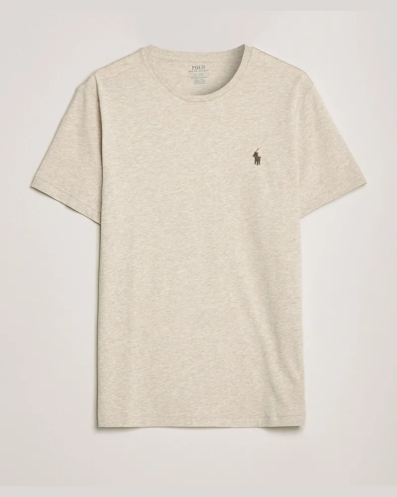 Ralph Lauren Crew Neck T-Shirt Expedition Dune Heather Beige
