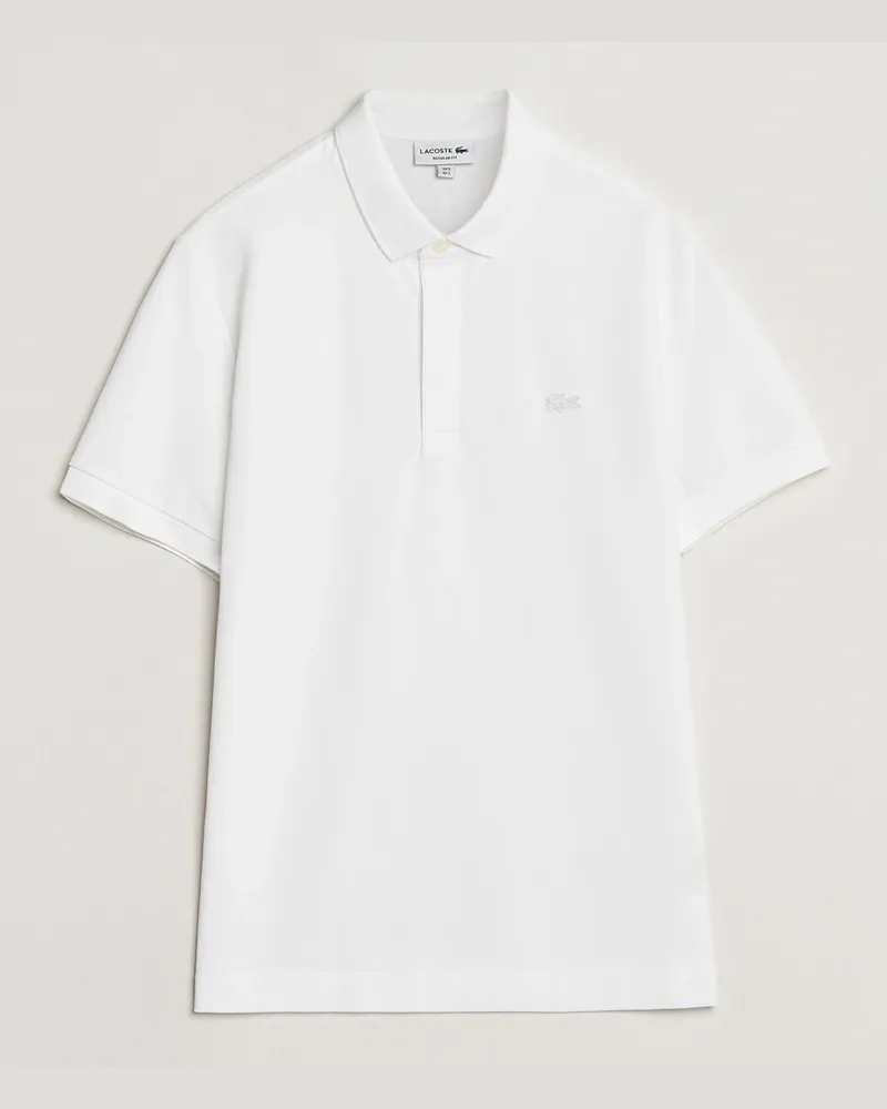 Lacoste Paris Polo Piké White Weiß