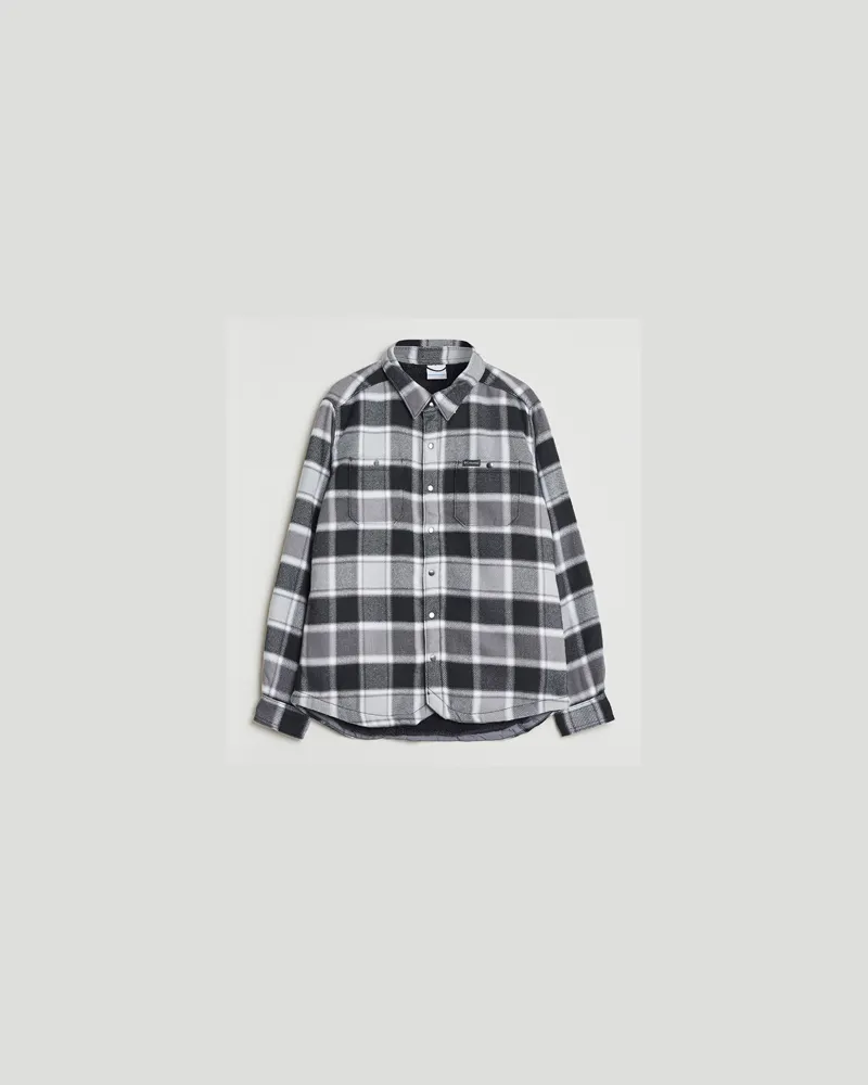 Columbia Sportswear Company Windward II Lined Shirt Jacket Black Grau