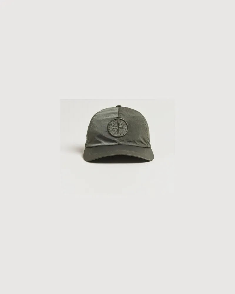 Stone Island Nylon Metal Cap Musk Grün