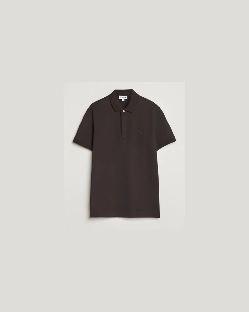 Lacoste Paris Polo Piké Buffle Brown Braun