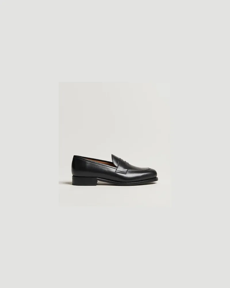 Oscar Jacobson Penny Loafers Black Schwarz