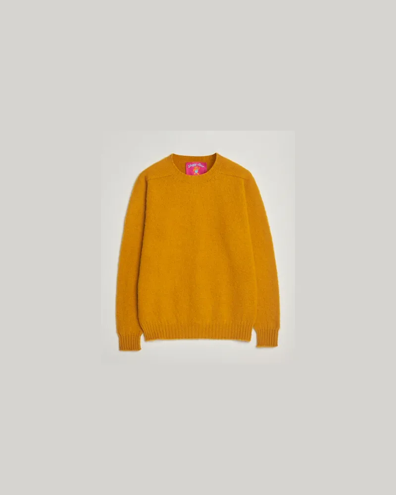 Howlin' Shaggy Bear Sweater Harvest Gold Gelb