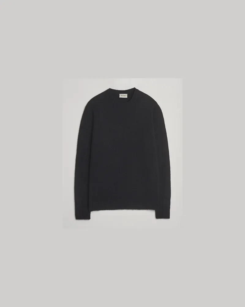 forét Alpine Alpaca Knit Black Schwarz