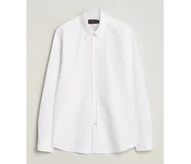 Slim Fit Seersucker Shirt White
