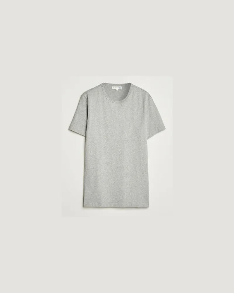 Merz b. Schwanen Classic Fit Sturdy T-Shirt Grey Melange Grau