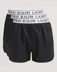 Ralph Lauren 3-Pack Elastic Boxer Black Schwarz