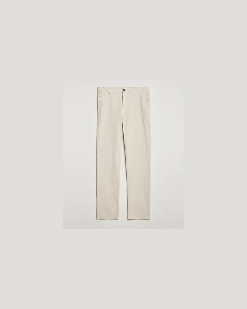 Canali Cotton Twill Chinos Light Beige Beige