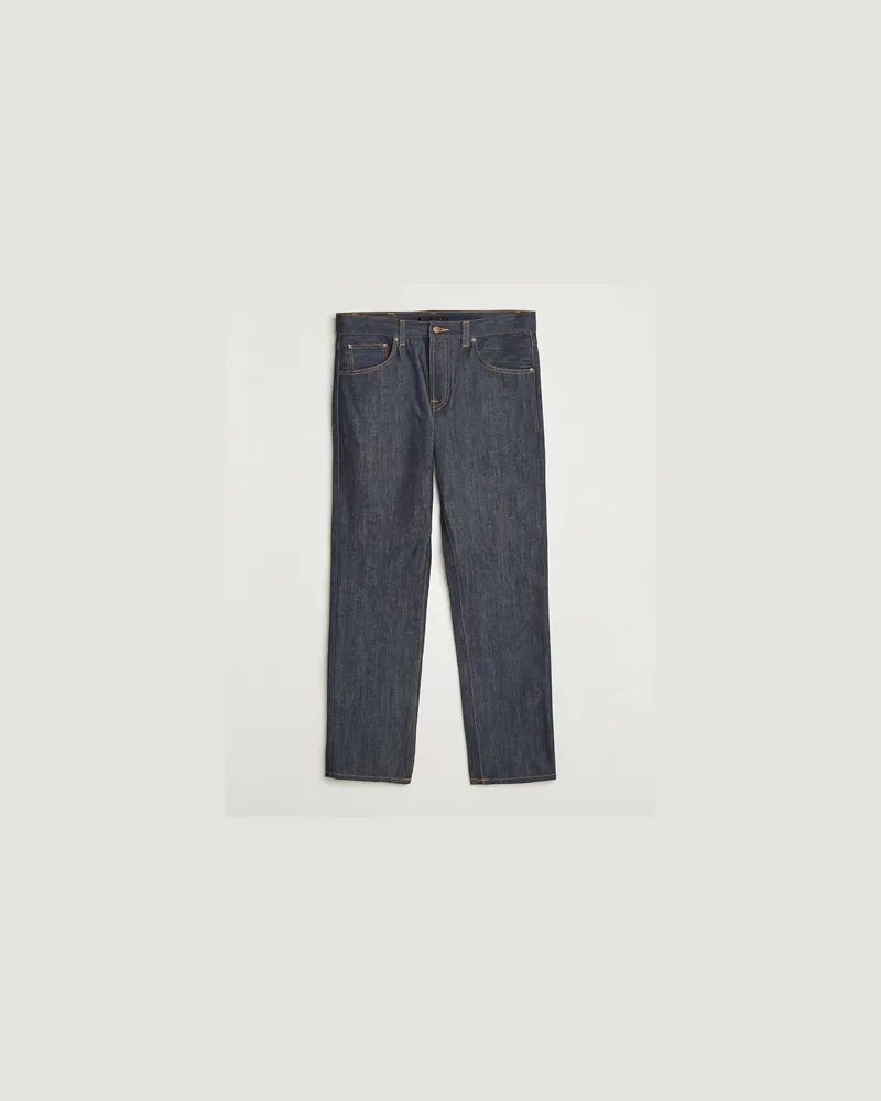 Nudie Jeans Gritty Jackson Jeans Dry Sunburns Blau