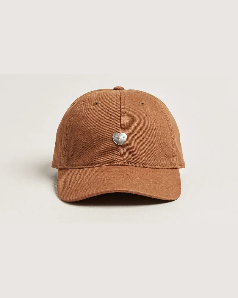 Carhartt WIP Heart Metal Cap Hamilton Brown Braun