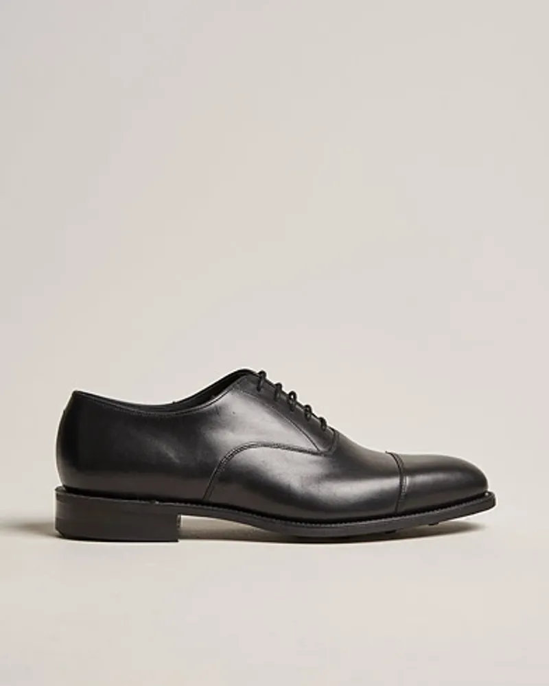 Loake 1880 Aldwych Single Dainite Oxford Black Calf Schwarz