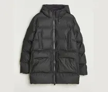 Alta Long Puffer Cargo Jacket Black
