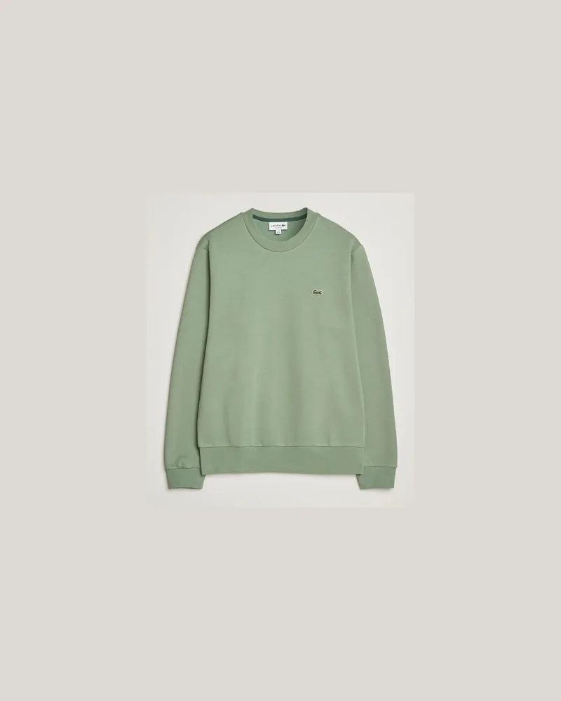 Lacoste Crew Neck Sweatshirt Thyme Green Grün