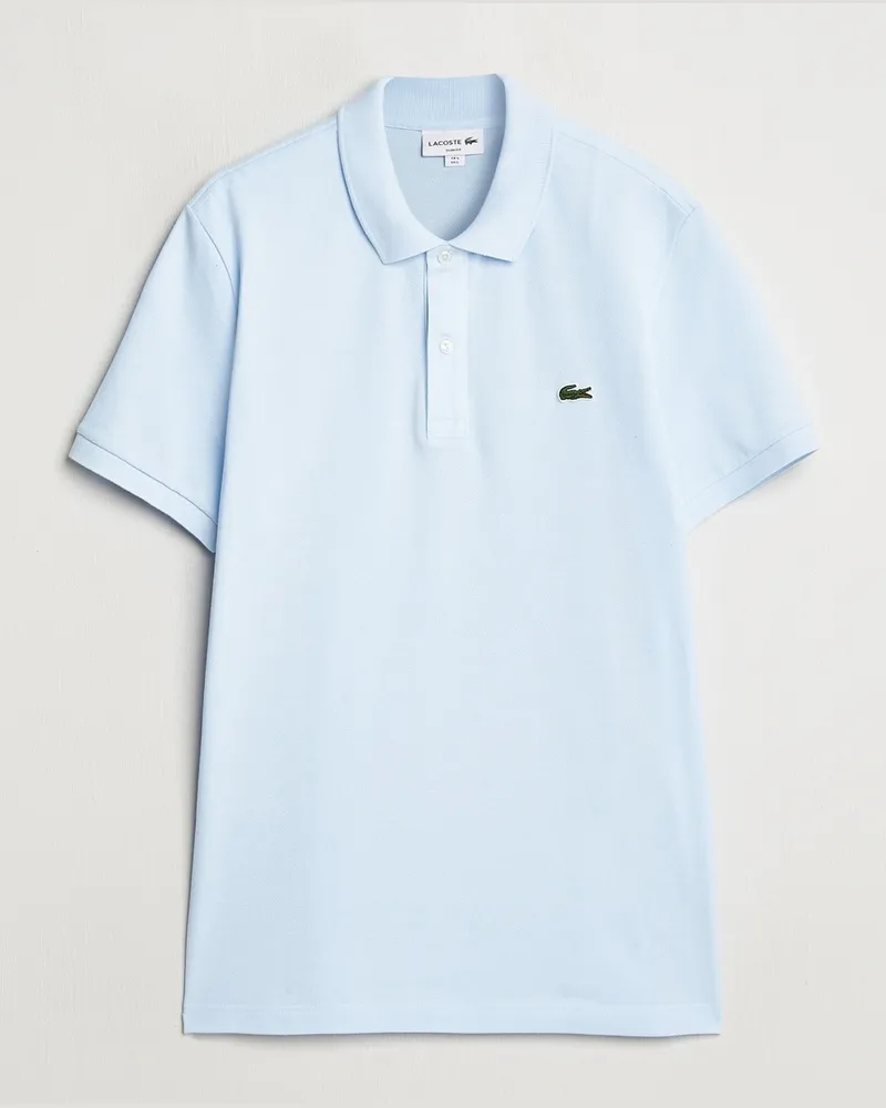 Lacoste Slim Fit Polo Piké Rill Blau