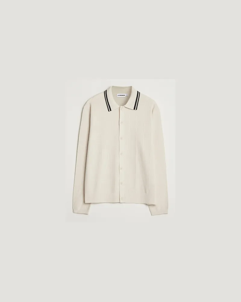 J.Lindeberg J.Lindeberg Willem Structured Cardigan Moonbeam Beige