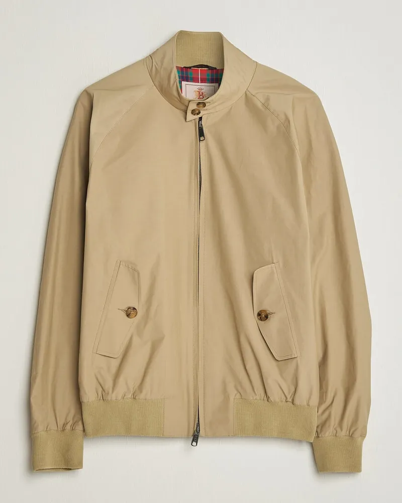 Baracuta G9 Original Harrington Jacket Natural Beige