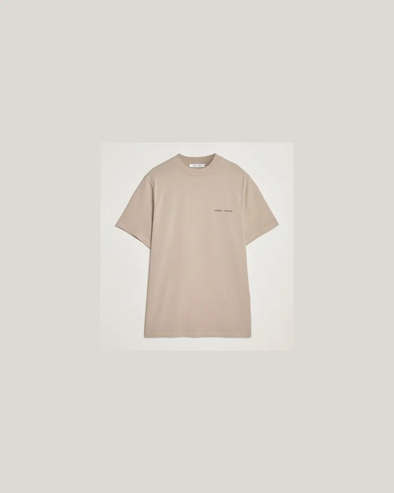 Samsøe & Samsøe Norsbro Crew Neck T-Shirt Elephant Skin Beige