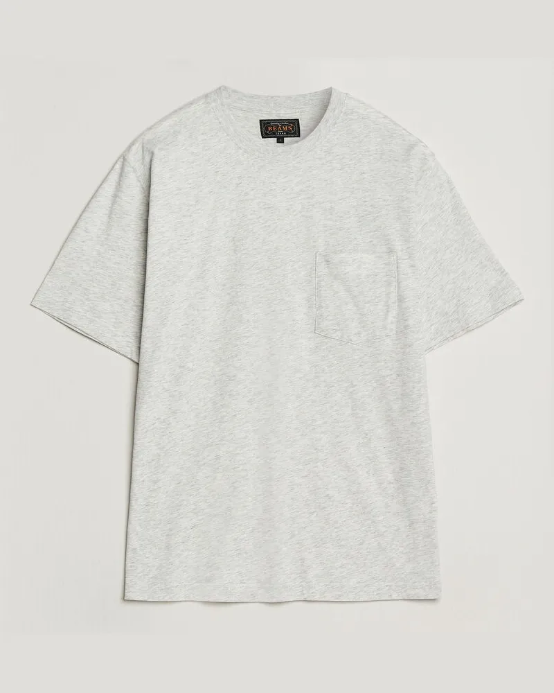 Beams Plus Pocket Tee Ash Grey Grau