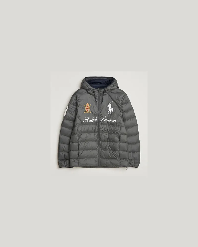 Ralph Lauren Colden Snow Polo Hodded Jacket Charcoal Grey Grau
