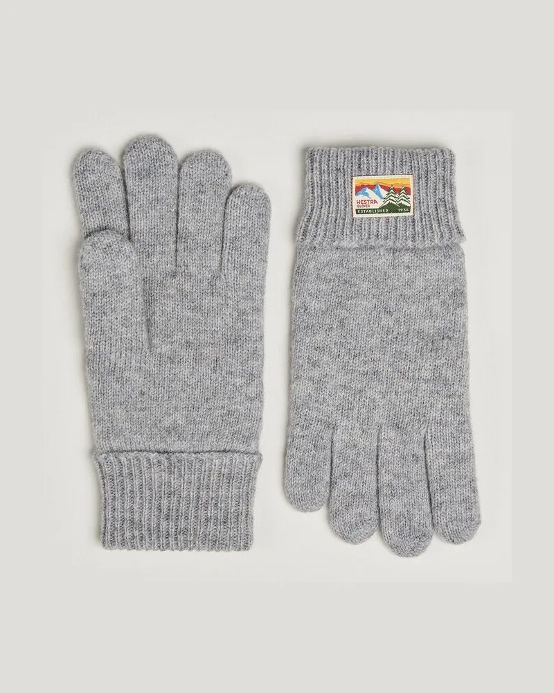 Hestra Raggwool Glove Grey 