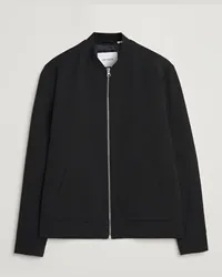 LES DEUX Como Bomber Jacket Black Schwarz