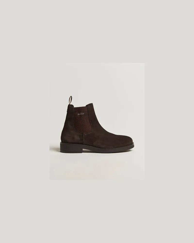 Gant Prepdale Suede Chelsea Boot Espresso Brown Braun