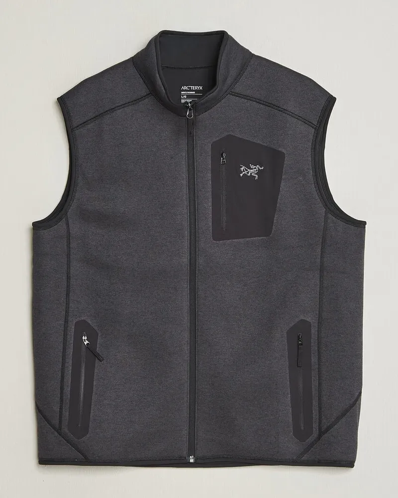 Arc'teryx Covert Vest Black Heather Schwarz
