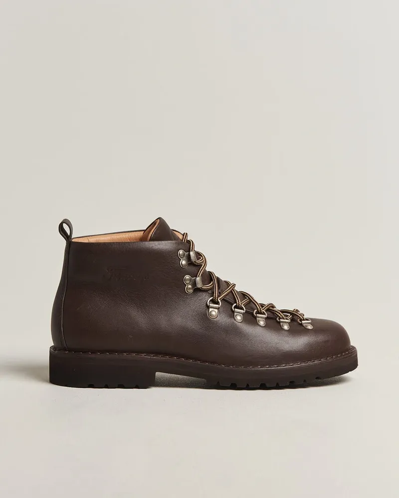 Fracap M120 Grain Leather Boot Dark Brown Braun