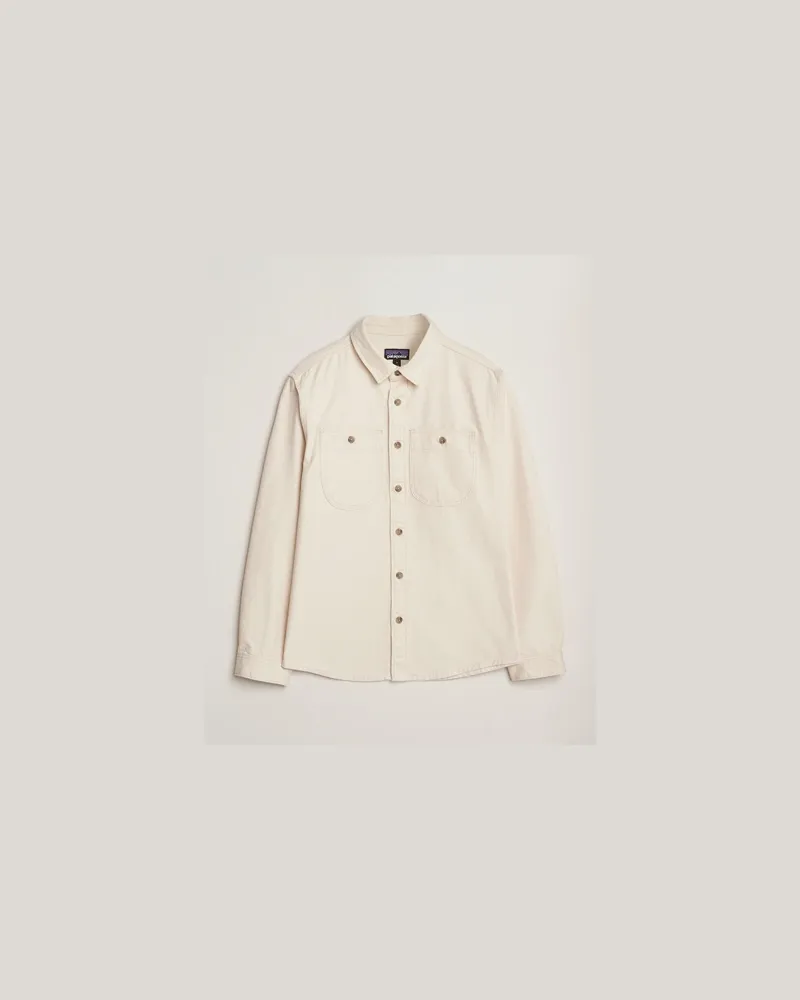 Patagonia Point Reyes Canvas Shirt Undyed Natural Beige