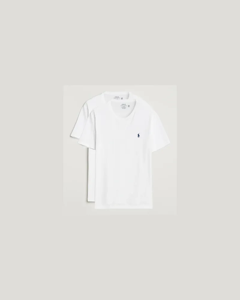 Ralph Lauren 2-Pack Crew Neck T-Shirt White Weiß