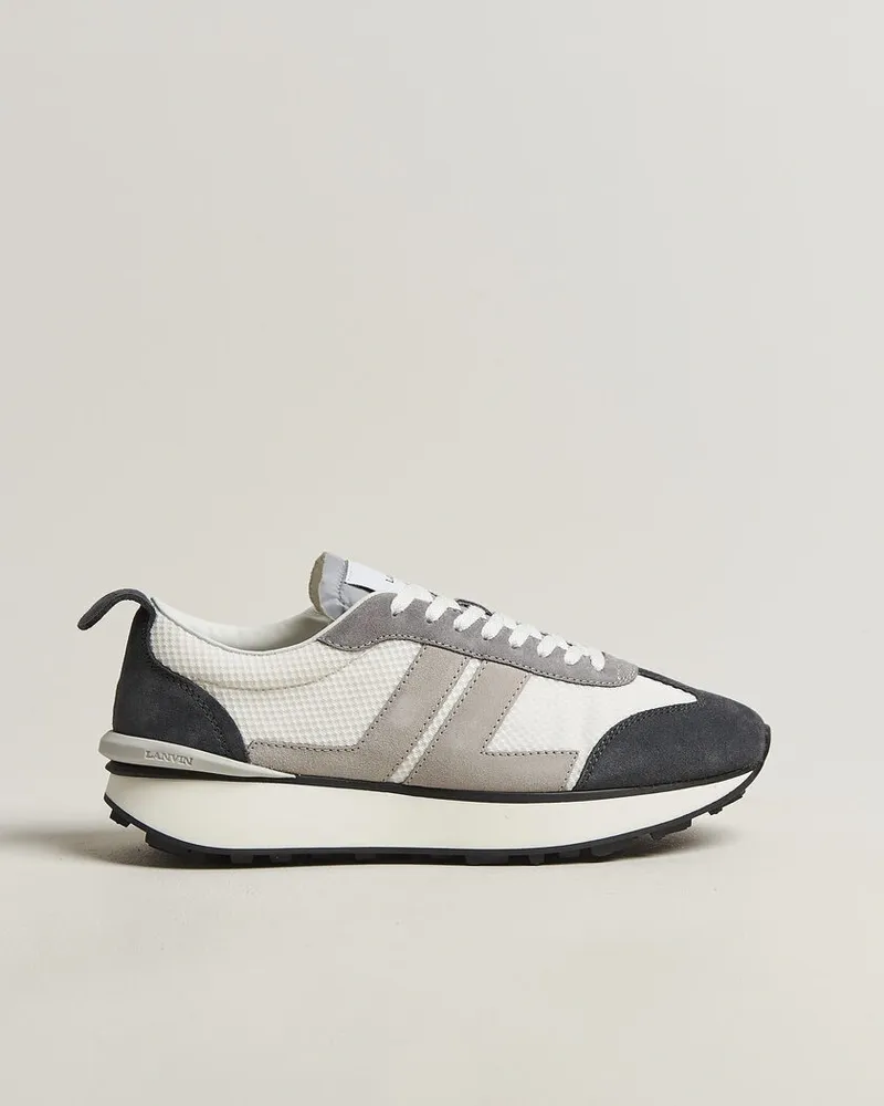 Lanvin Bumpr Running Sneakers Grey Grau