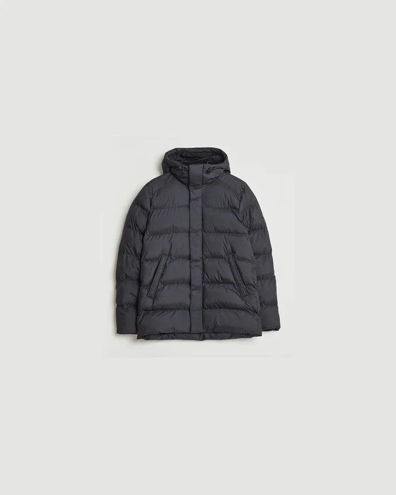 J.Lindeberg Padded Hooded Jacket Black Schwarz