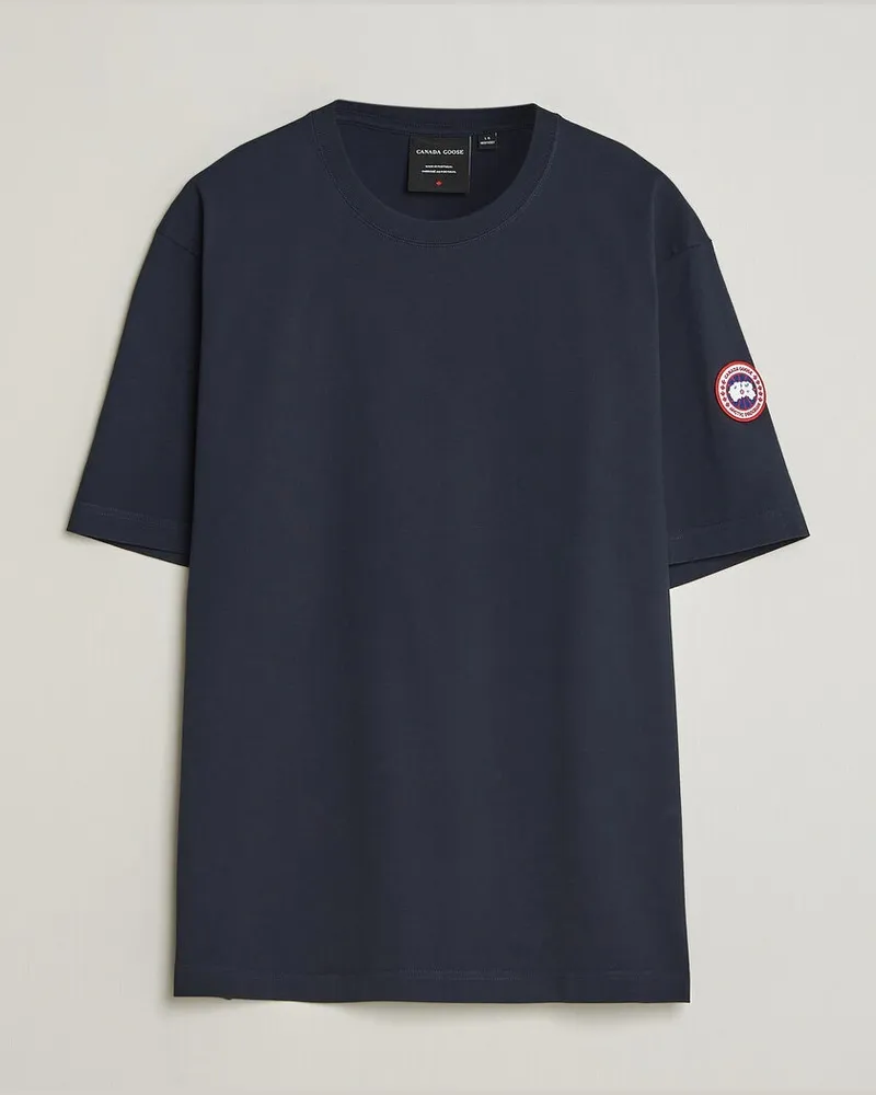 Canada Goose Novo Logo T-Shirt Nocturne Blau