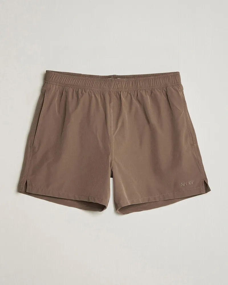 NN 07 Holiday Swimshorts Mable Husk Grün