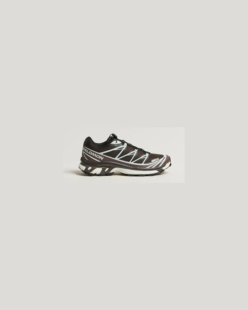 Salomon XT-6 Sneakers Black Coffee/French Roast Braun