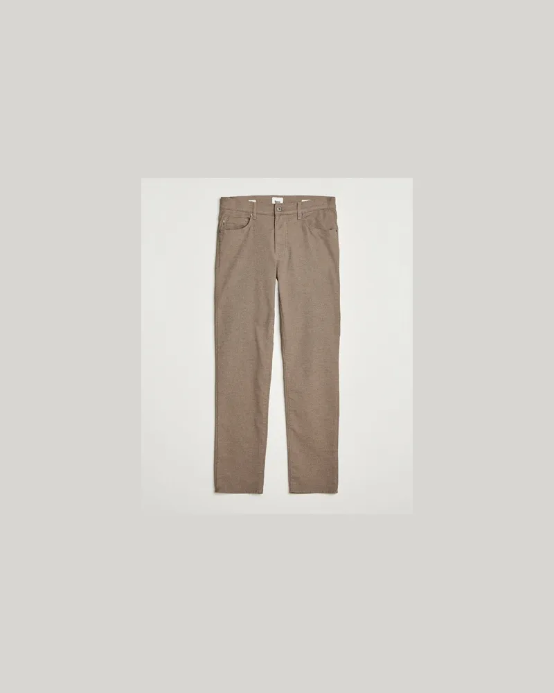 Brax Cadiz Woo.Look 5-Pocket Pants Camel Braun