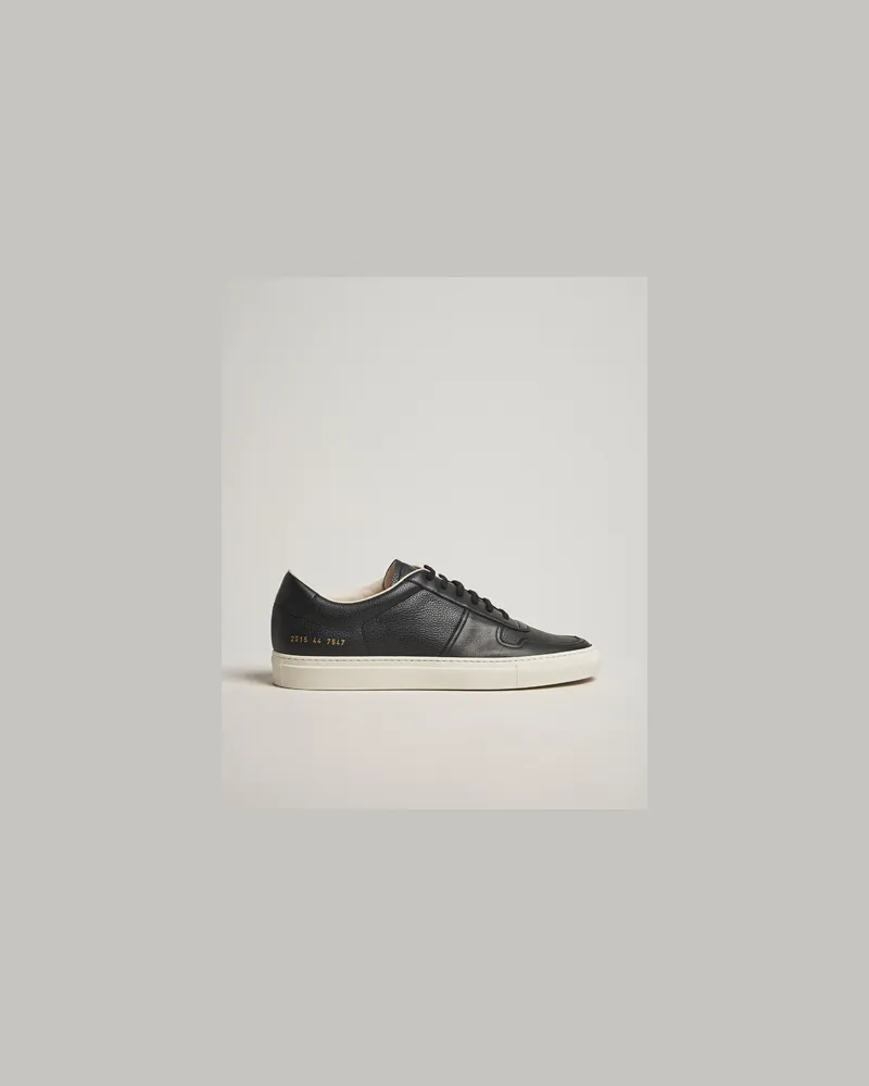 Common Projects Bball Duo Leather Sneaker Black Schwarz