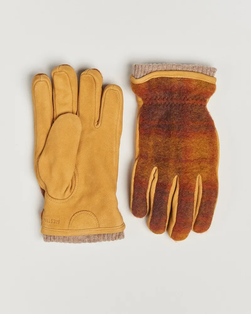 Hestra Noah Wool/Nubuck Primaloft Glove Multi Mehrfarbig