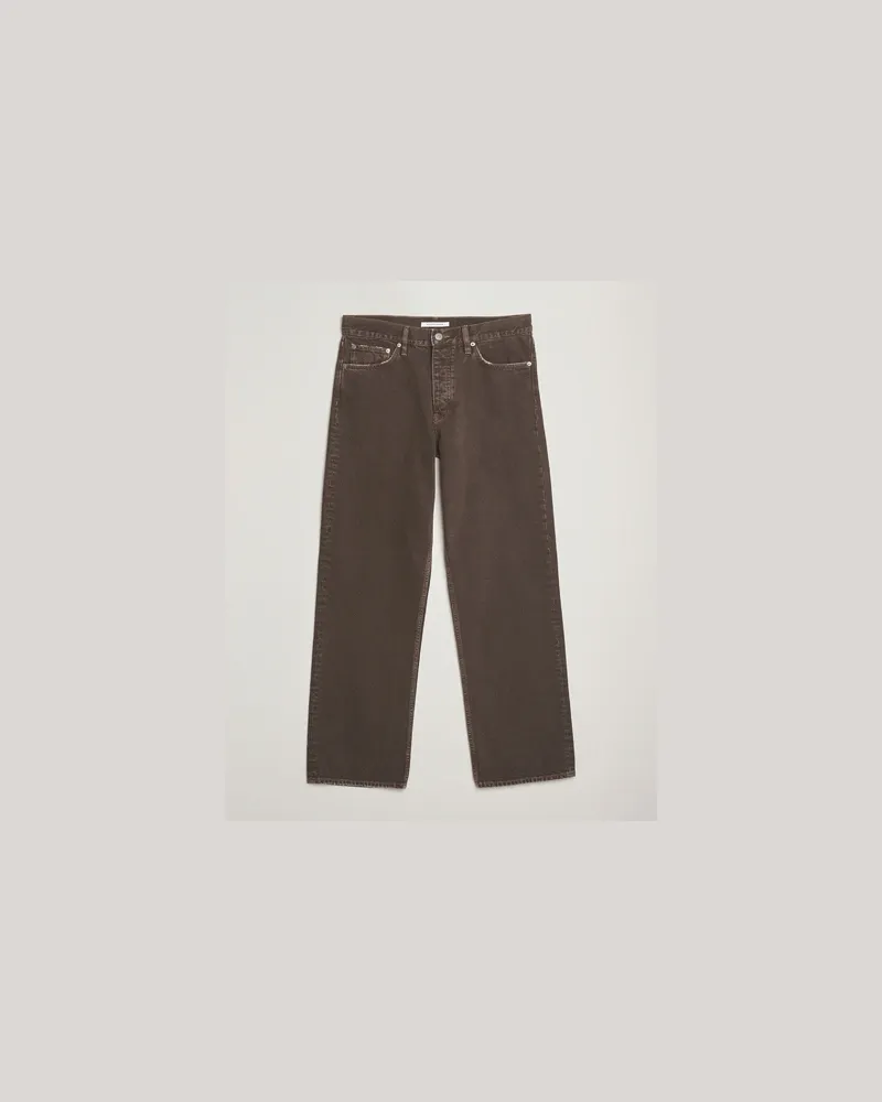 Sunflower Loose Jeans Vintage Brown Braun