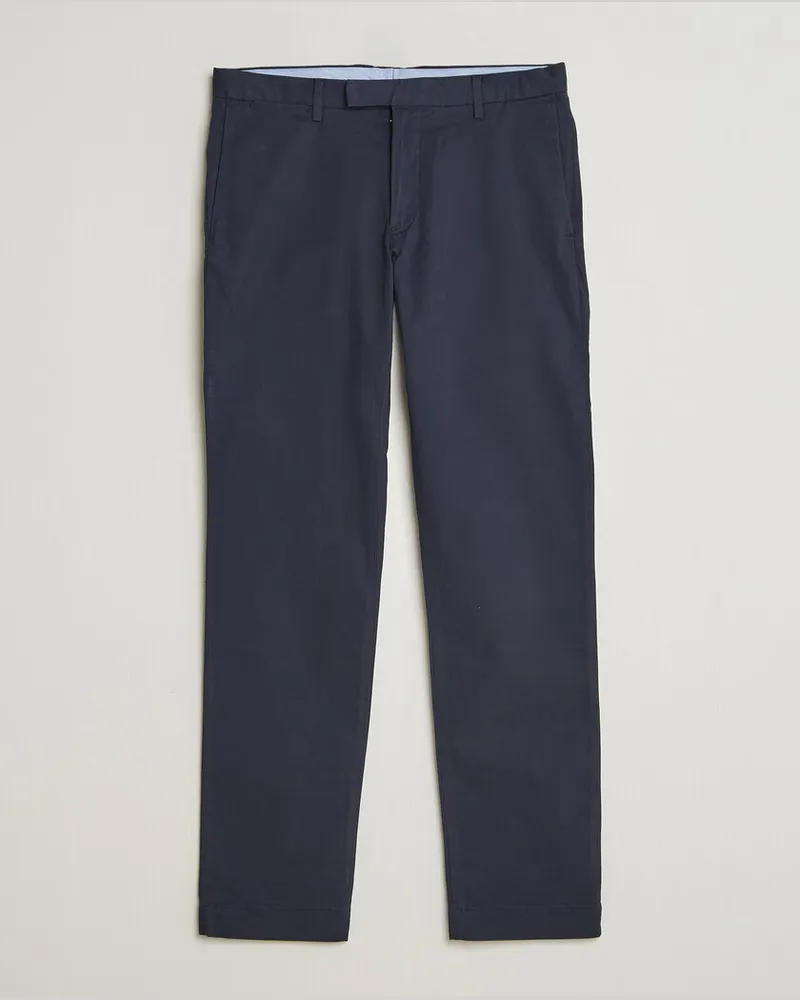 Ralph Lauren Greenwich Slim Fit Stretch Chinos Aviator Navy Blau