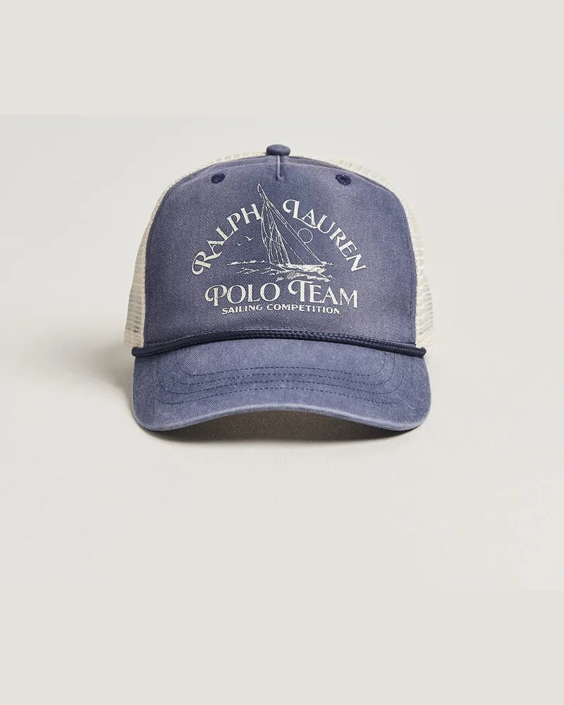 Ralph Lauren Twill Cap Light Navy Blau