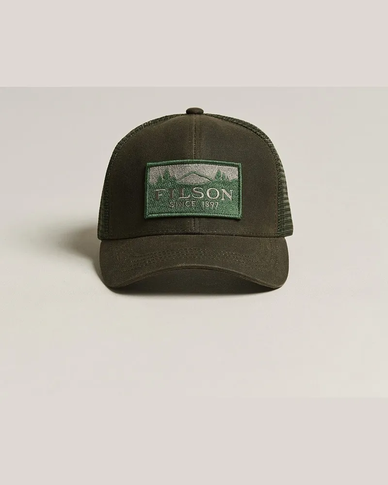 Filson Logger Mesh Cap Otter Green Grün