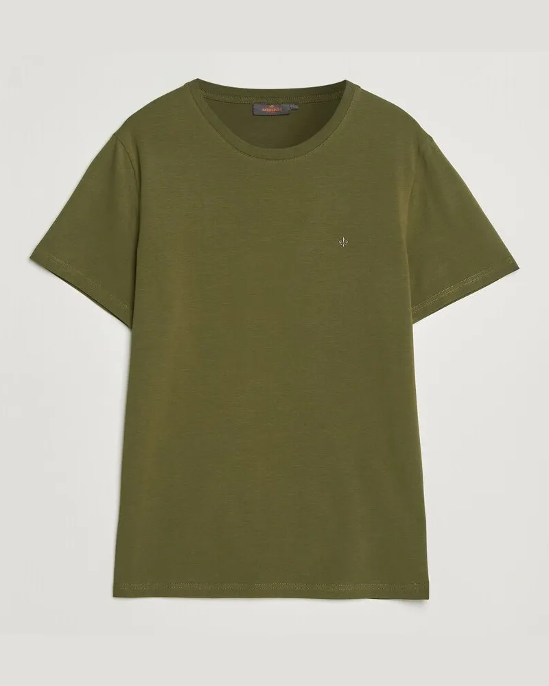 Morris James Crew Neck T-Shirt Olive Grün