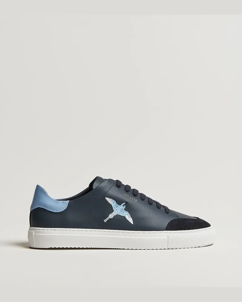 Axel Arigato Clean 90 Bee Bird Sneaker Dark Blue/Light Blue Blau